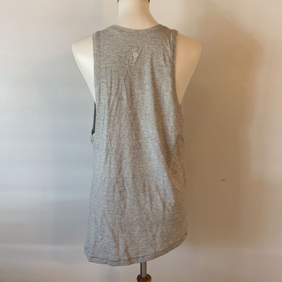 Lululemon Women's Tie & Go Tank with Side Slit Tie, Heathered Grey, Size 10 - Picture 5 of 5